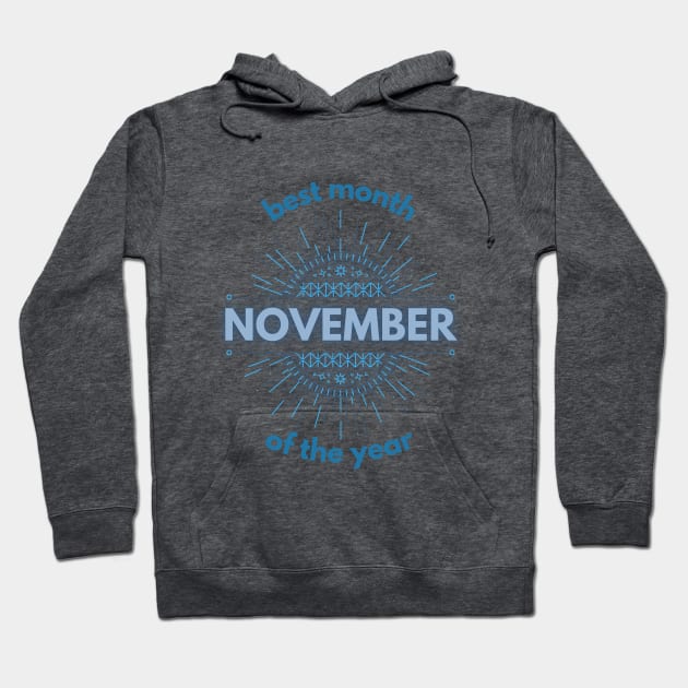 November Hoodie by Wavey's